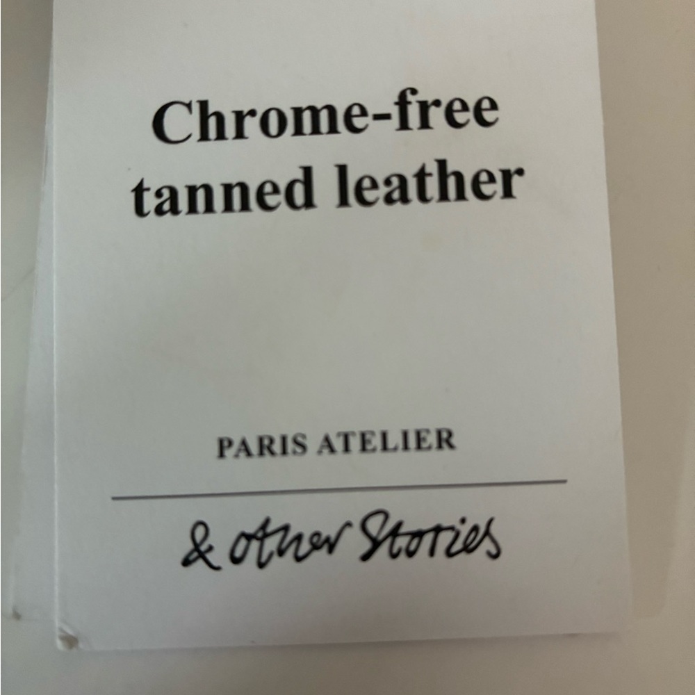 &Other Stories Paris Atelier Saddle Bag - Chrome Free Leather - Emerald Green. - Picture 8 of 8